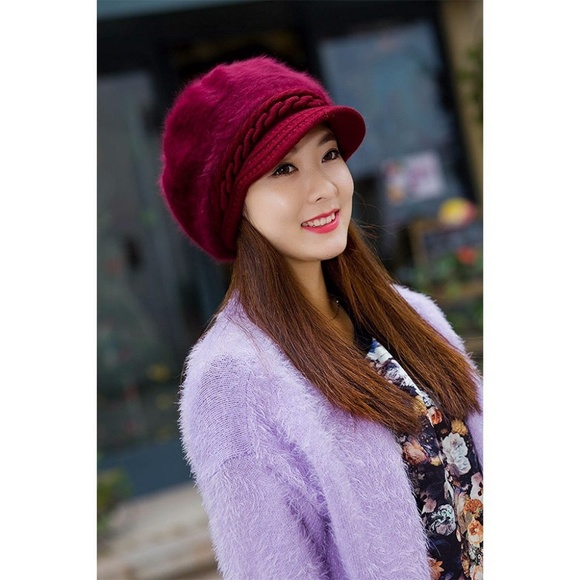 Fashion Women Wool Beret Hat - Picture 6 of 7